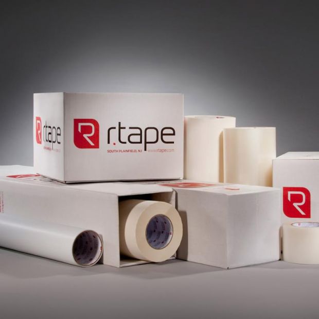 RTape Clear Choice AT60 100 Yard General Purpose Clear Low-Tack Application  Tape